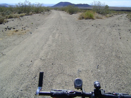I reach another fork in the road and follow the lesser right fork, hoping to locate the trail to the Lava Tube