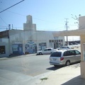An old art-deco building in Mojave, California