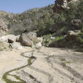 I spy a stream in Butcher Knife Canyon