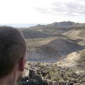 I make it almost to the top of the lava and am taking in the excellent views across the Indian Springs area