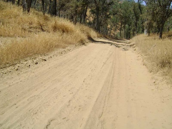 Accumulations of slippery, silky dust along Orestimba Creek Road at this time of year can be treacherous for bicyclists