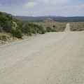 I ride out of Mid Hills Campground and down Wild Horse Canyon Road into Round Valley