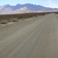 The last couple miles up Kelso Dunes Road is enjoyable with the view toward Providence Mountains in my face