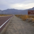 My 8-mile climb up Kelbaker Road ends when I reach Kelso Dunes Road, at about 2800 feet elevation, and turn right