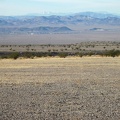 Zooming in, I can make out the tidbit of civilization that is Ludlow, California along old Route 66 and I-40