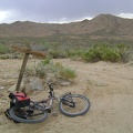 Down at about 4125 feet, I turn up an old road that leads into the Macedonia Canyon valley