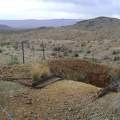 I don't know how deep this mine hole is at Columbia Mine, Macedonia Canyon, Mojave National Preserve