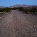 After passing Desert siding, no more pavement, and the final 7 miles to Primm will be on this bumpy surface