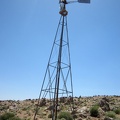 On the way down the hill, I stop at the windmill and water tank near Gold Valley Spring