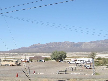 Tecopa Hot Springs campground is not very busy right now
