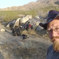 Happy camper arrives at North Coyote Springs