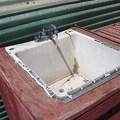 The outdoor sink at Nipton is decomposing after many years of service in the hot Mojave sun