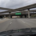 The usually busy 101 freeway in San Jose is almost empty, late March 2020