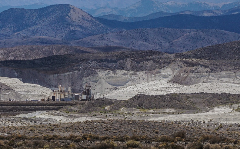 Salt mine, Nevada